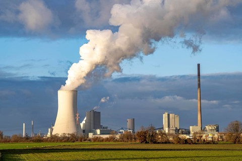 The STEAG coal-fired power plant Duisburg-Walsum, on the site of the former Walsum colliery, on the