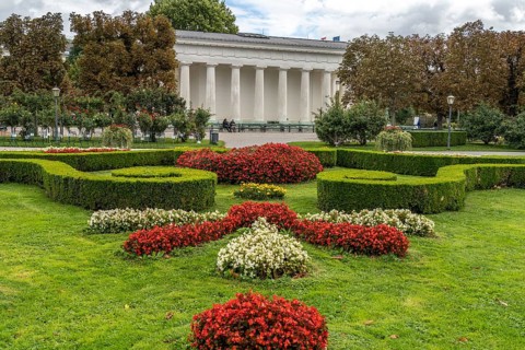 The Theseus Temple in the Volksgarten Vienna, Austria, Europe