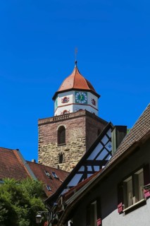 Römerturm, Oberstadtturm, Oberer Turm, Hoher Turm, built on the remains of the first castle of