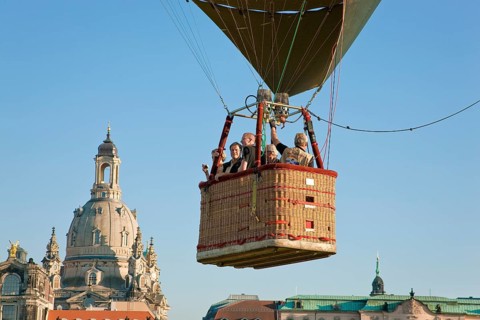 DEU Saxony Dresden Dresden Silhouette