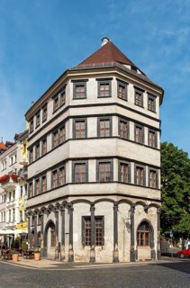 Waage, Scales, building, Untermarkt, Görlitz, Goerlitz, Germany, Europe