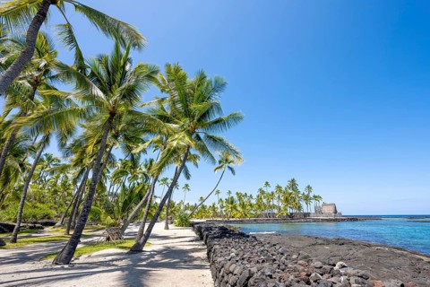 Pu'uhonua O Honaunau National Historical Park, Big Island, Hawaii, USA, North America