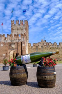City Wall, Soave, Veneto, Veneto, Italy, Europe