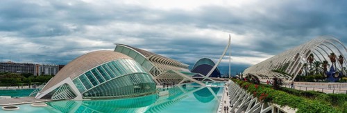 City of Arts and Sciences in Valencia, Spain, Europe