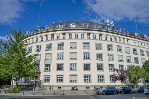 RIAS-Haus, Hans-Rosenthal-Platz, Schöneberg, Tempelhof-Schöneberg, Berlin, Germany, Europe