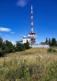Gaisberg transmitter on the Gaisberspitze, Gaisberg, Salzburg, Austria, Europe