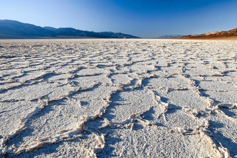 Badwater, Salt Pan, Death Valley National Park, California, USA, North America