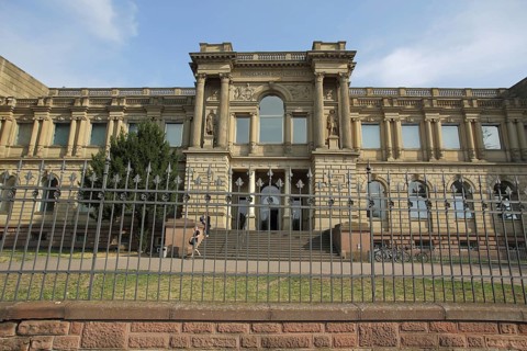 Städel Museum Städelsche Kunstinstitut, Museumsufer, Schaumainkai, Sachsenhausen, Main, Frankfurt,