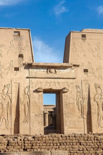 Temple of Edfu, Horus Temple, Edfu, Egypt, Africa