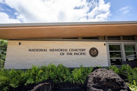 National Memorial Cemetery of the Pacific, Honolulu, Oahu, Hawaii, USA, North America