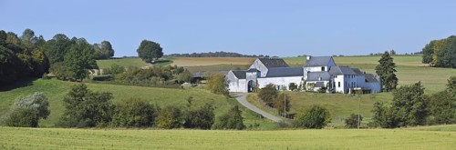 The Baseille farm at Mozet, Namur, Belgium, Europe