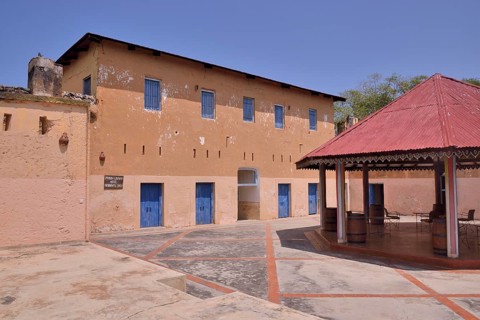 Former prison, Changuu Island, Zanzibar Archipelago, Tanzania, Africa