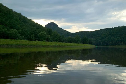 Elbe valley near Bad Schandau