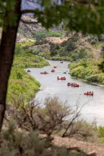 Rinconada, New Mexico, Rafters with New Mexico River Adventures on the Rio Grande in the Rio Grande