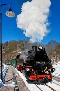 Little railway in the Rabenauer Grund
