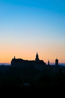 Hohenzollern Castle Sigmaringen, former princely residence and administrative centre of the Princes
