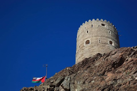 Festung Mutrah, Muscat, Oman, Asia
