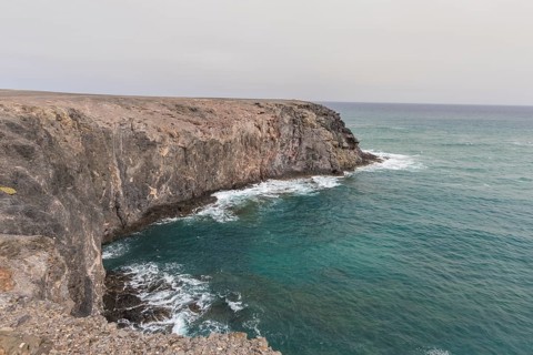 Papagayo Beach in Los Ajaches National Park, Lanzarote, Canary Islands, Spain, Europe
