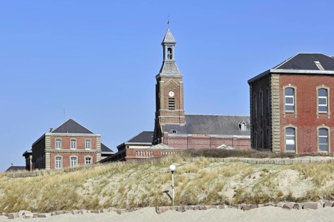 The sanatorium L'Hôpital maritime de Berck to treat tuberculosis at Berck-sur-Mer, Côte d'Opale,