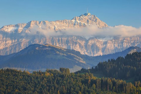 Säntis Massif, Appenzell, Switzerland, Europe