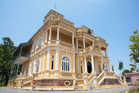 Karl Waldemar Scholz Palace, Manaus, State of Amazonas, Brazil, South America