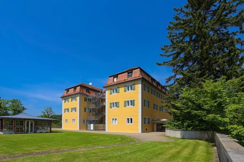 Grafeneck Castle, former hunting lodge of the Dukes of Württemberg around 1560, later summer