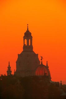 DEU Saxony Dresden Dresden Silhouette