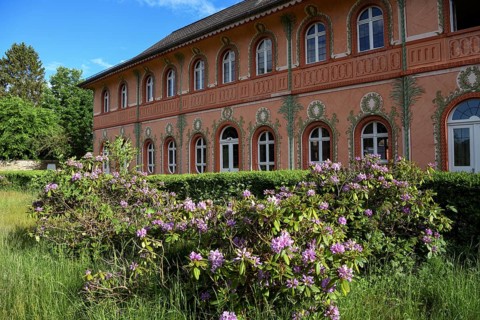 Pheasant Castle in the Pheasant Garden, Karlsruhe, Baden-Württemberg, Germany, Europe