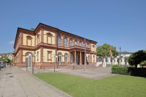 Saalbau built in 1872 in Neustadt an der Weinstraße, Rhineland-Palatinate, Germany, Europe