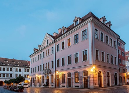Hotel Börse, Lower Market Square, Untermarkt, Görlitz, Goerlitz, Germany, Europe
