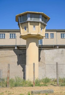 Watchtower, Stasi Memorial, Lichtenauer Straße, Hohenschönhausen, Lichtenberg, Berlin, Germany,