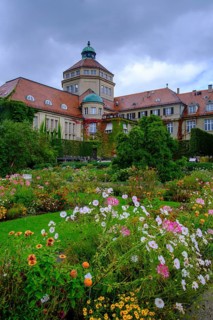 Historical Botanical Institute, Botanical Garden Munich-Nymphenburg, Munich, Upper Bavaria,