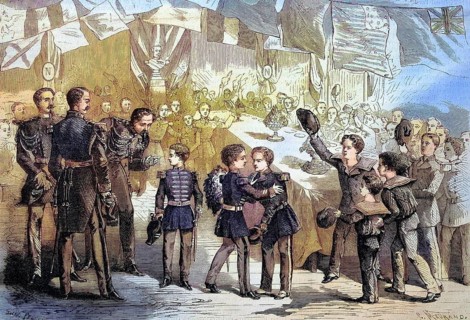 Journey of the Imperial Prince Crown Prince Napoleon Eugene Louis Jean Joseph Bonaparte (16 March