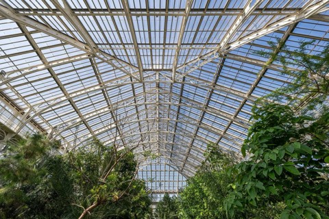 Temperate House, the largest Victorian greenhouse in the world, Royal Botanic Gardens (Kew