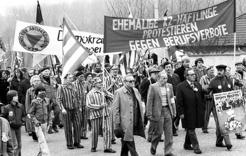 The party congress of the National Democratic Party of Germany (NPD) triggered protests against