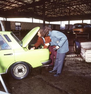Customs activities, here on 29.11.1994 in Pomellen, on the German-Polish border, Germany, Europe