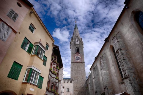 White Tower, Parish Church of St. Michael, Bressanone, South Tyrol, Trentino, Italy, Europe