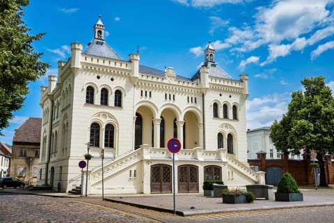 Wittenburg Town Hall, Mecklenburg-Western Pomerania, Germany, Europe