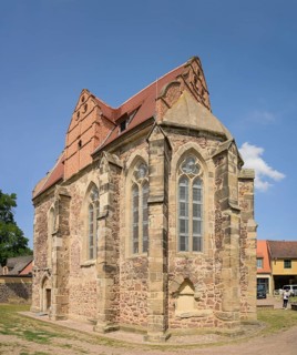 Templerkapelle, Gimritzer Weg, Wettin-Löbejün, Wettin, Saxony-Anhalt, Germany, Europe