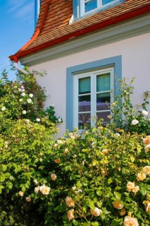 Cavalier's cottage at Lindich Castle, built from 1738 to 1741 by Prince Friedrich Ludwig, hunting