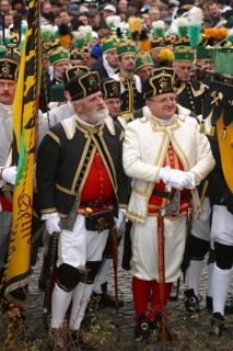 Mountain parade Annaberg Buchholz