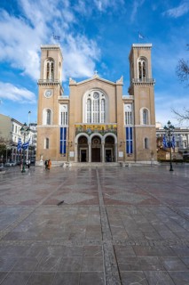 Cathedral of the Annunciation, Greek Orthodox Church, Athens, Greece, Europe