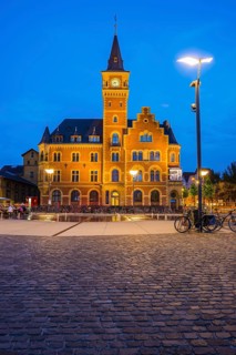 Former harbour office, Rheinauhafen, Cologne, North Rhine-Westphalia, Germany, Europe