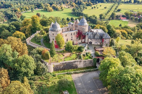 The Sababurg, the castle of the sleeping beauty, Sababurg, Germany, Europe