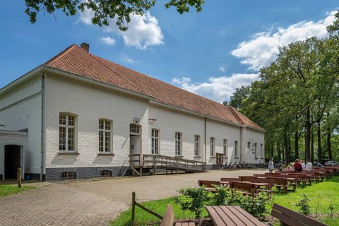 Banquet hall Casino, former army barracks at the Colony of Wortel near Hoogstraten, province of