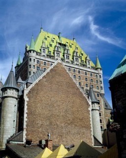 Chateau Frontenac in summer, Old Quebec City, Quebec, Canada, North America