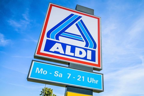Aldi Nord, sign, advertising, logo