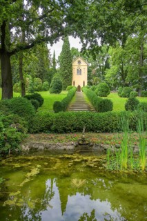 Hermitage built in 1792 in the Parco Giardino Sigurtà, Valeggio sul Mincio, province of Verona,