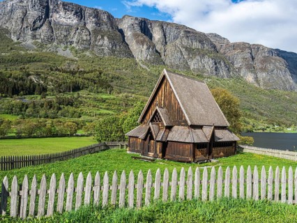Øye stave church, Valdres region, Norway, Europe