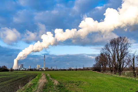 The STEAG coal-fired power plant Duisburg-Walsum, on the site of the former Walsum colliery, on the